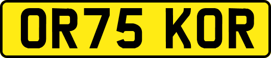 OR75KOR
