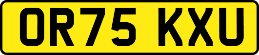 OR75KXU