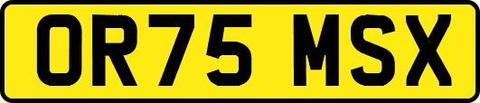 OR75MSX