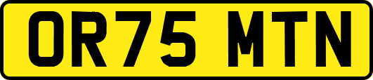 OR75MTN