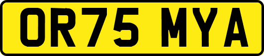 OR75MYA
