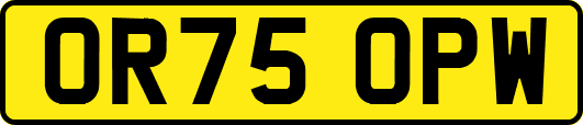 OR75OPW