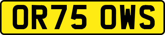 OR75OWS
