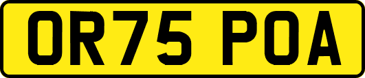 OR75POA
