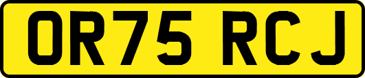 OR75RCJ