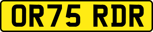 OR75RDR