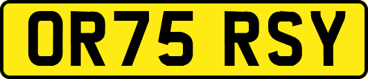 OR75RSY