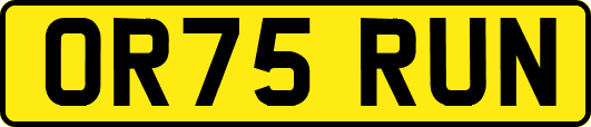 OR75RUN