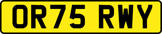 OR75RWY