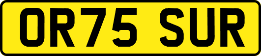 OR75SUR
