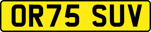 OR75SUV