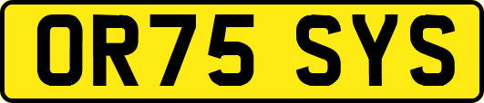 OR75SYS