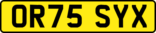 OR75SYX