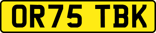 OR75TBK