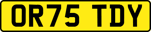 OR75TDY