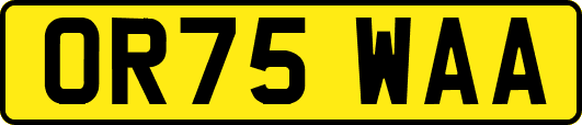 OR75WAA