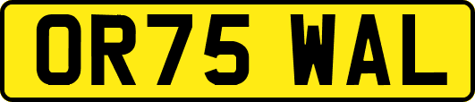 OR75WAL