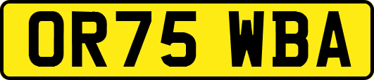 OR75WBA