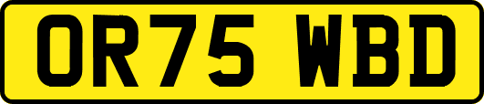 OR75WBD