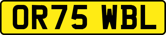 OR75WBL