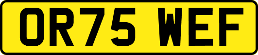 OR75WEF