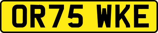 OR75WKE