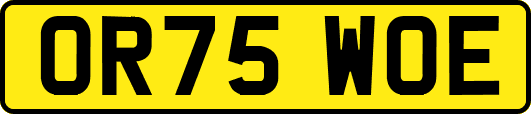 OR75WOE
