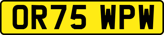 OR75WPW