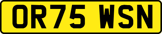 OR75WSN