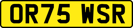 OR75WSR