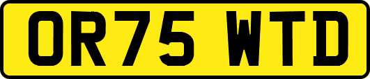 OR75WTD