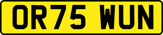 OR75WUN