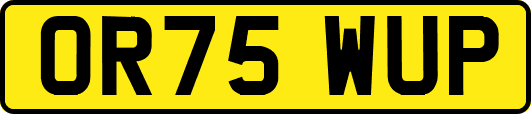 OR75WUP