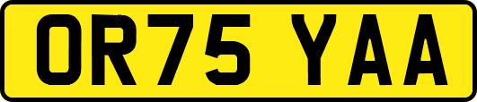 OR75YAA