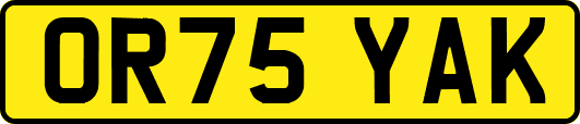 OR75YAK