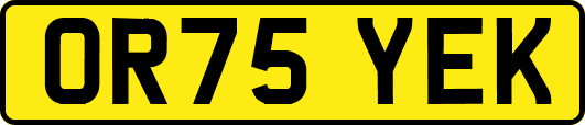 OR75YEK