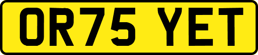 OR75YET