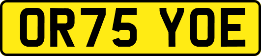 OR75YOE