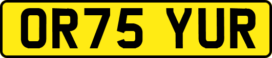 OR75YUR