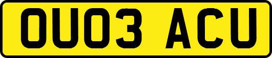 OU03ACU