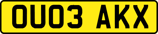 OU03AKX
