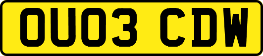 OU03CDW