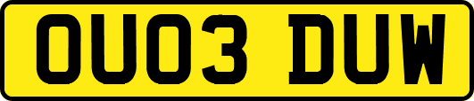 OU03DUW
