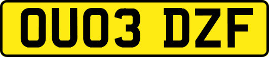 OU03DZF
