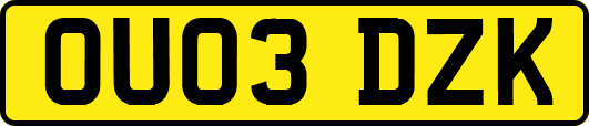 OU03DZK