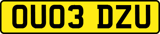 OU03DZU