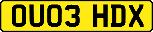 OU03HDX