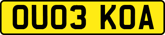 OU03KOA