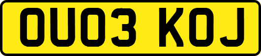 OU03KOJ