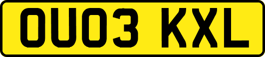 OU03KXL